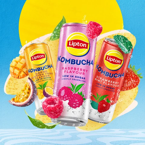 Lipton Case Study: UK-Website-Launch für Kombucha-Range